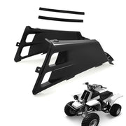 DURAFORCE For Yamaha Banshee 350 Gas Tank Side Covers Plastic Wrap 1987-2006 Black