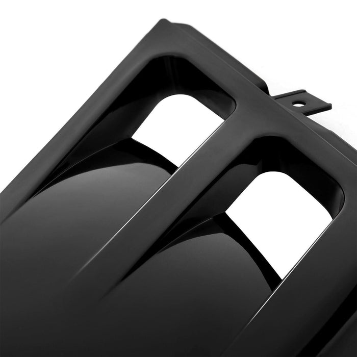 DURAFORCE For Yamaha Banshee 350 Gas Tank Side Covers Plastic Wrap 1987-2006 Black