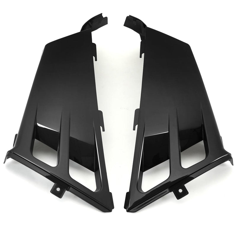 DURAFORCE For Yamaha Banshee 350 Gas Tank Side Covers Plastic Wrap 1987-2006 Black