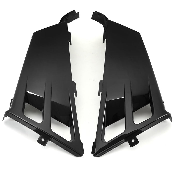DURAFORCE For Yamaha Banshee 350 Gas Tank Side Covers Plastic Wrap 1987-2006 Black