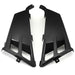 DURAFORCE For Yamaha Banshee 350 Gas Tank Side Covers Plastic Wrap 1987-2006 Black