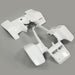 DURAFORCE 1Set Front & Rear Fender Plastic Body For 1987-2006 Yamaha Banshee 350 White