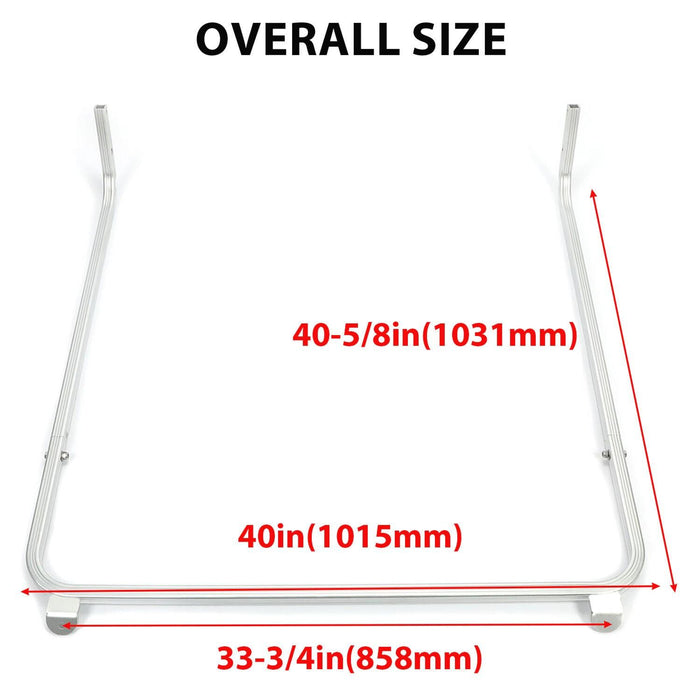 DURAFORCE For Club Car Carryall DS 1982-1999 Front Roof Canopy Golf Cart Support Strut