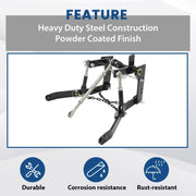 DURAFORCE 3 Point Hitch Kit For John Deere 140 300 317 CAT 0 Tractor w/Closed Frame Hook