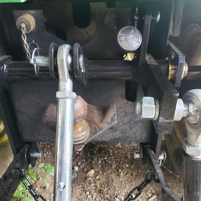 DURAFORCE 3 Point Hitch Kit For John Deere 140 300 317 CAT 0 Tractor w/Closed Frame Hook