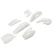 DURAFORCE RESTYLE WHITE PLASTIC KIT FOR HONDA CR125 CR250 CR125R CR250R 2-Stroke 2000 2001