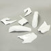 DURAFORCE RESTYLE WHITE PLASTIC KIT FOR HONDA CR125 CR250 CR125R CR250R 2-Stroke 2000 2001