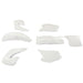 DURAFORCE RESTYLE WHITE PLASTIC KIT FOR HONDA CR125 CR250 CR125R CR250R 2-Stroke 2000 2001