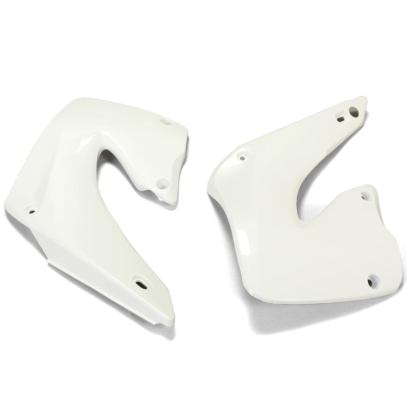 DURAFORCE RESTYLE WHITE PLASTIC KIT FOR HONDA CR125 CR250 CR125R CR250R 2-Stroke 2000 2001