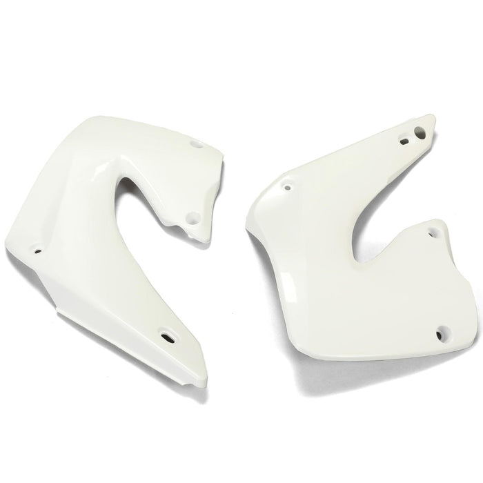 DURAFORCE RESTYLE WHITE PLASTIC KIT FOR HONDA CR125 CR250 CR125R CR250R 2-Stroke 2000 2001