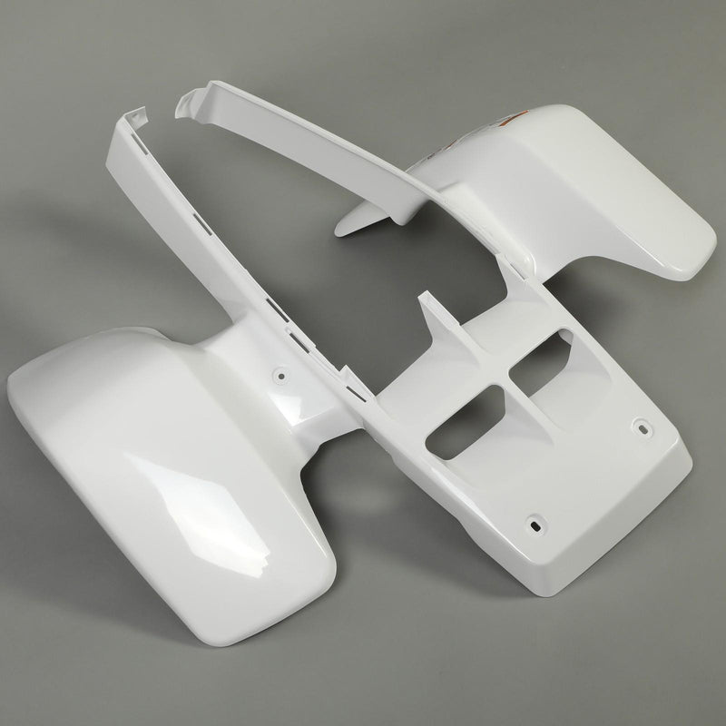 DURAFORCE NEW White Front Fender Plastic Body Kit For Yamaha Banshee 350 YFZ350 1987-2006