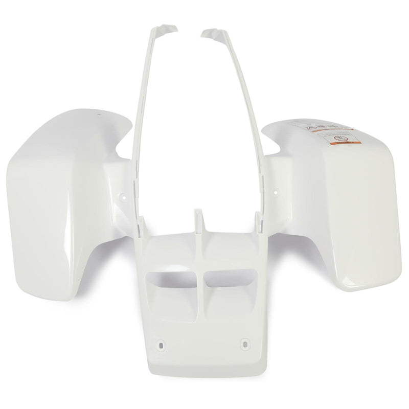 DURAFORCE NEW White Front Fender Plastic Body Kit For Yamaha Banshee 350 YFZ350 1987-2006
