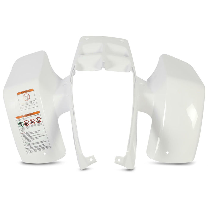 DURAFORCE NEW White Front Fender Plastic Body Kit For Yamaha Banshee 350 YFZ350 1987-2006