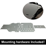 DURAFORCE For 13-20 HONDA PIONEER 700 3/16" ALUMINUM Full Chassis Skid Plate Splash Guard