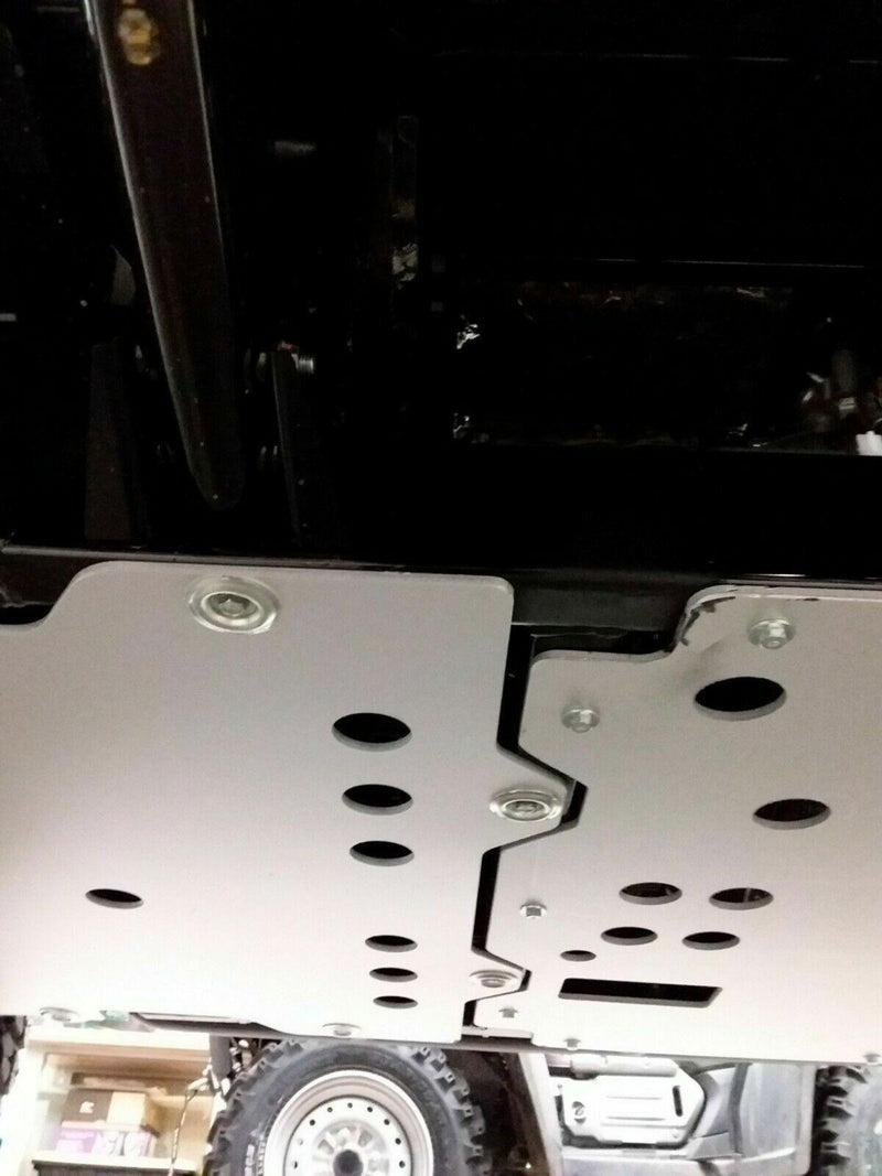 DURAFORCE For 13-20 HONDA PIONEER 700 3/16" ALUMINUM Full Chassis Skid Plate Splash Guard