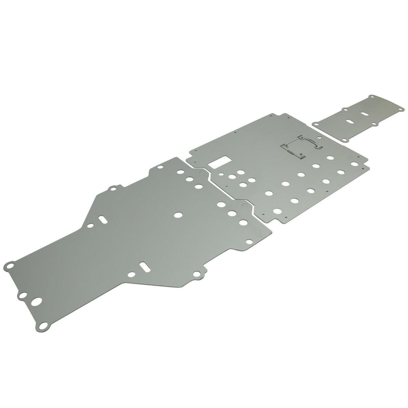 DURAFORCE For 13-20 HONDA PIONEER 700 3/16" ALUMINUM Full Chassis Skid Plate Splash Guard