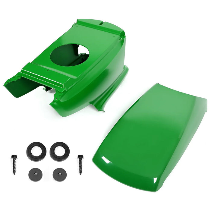 DURAFORCE Upper/Lower Hood/Bush KIT For John Deere LT133 LT155 LT166 #AM132530 #AM131759