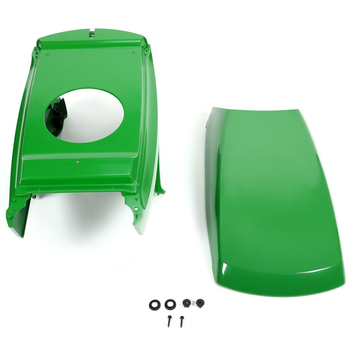 DURAFORCE Upper/Lower Hood/Bush KIT For John Deere LT133 LT155 LT166 #AM132530 #AM131759