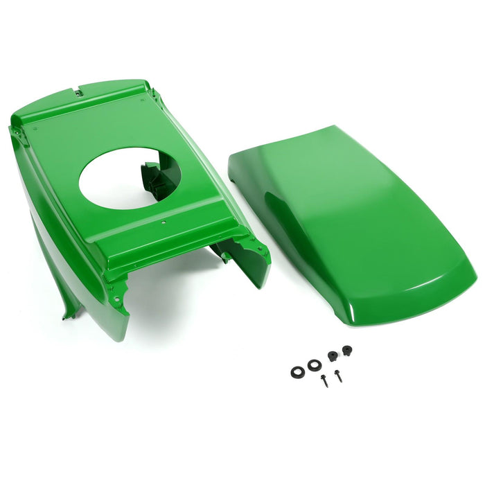 DURAFORCE Upper/Lower Hood/Bush KIT For John Deere LT133 LT155 LT166 #AM132530 #AM131759