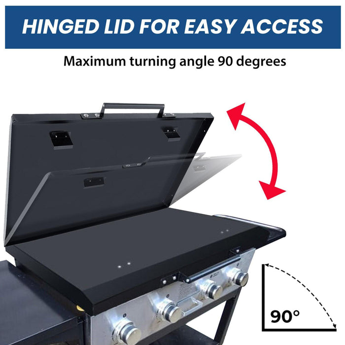 DURAFORCE Black Outdoor 36" Griddle Hard Cover Lid Fit For Blackstone Griddle New