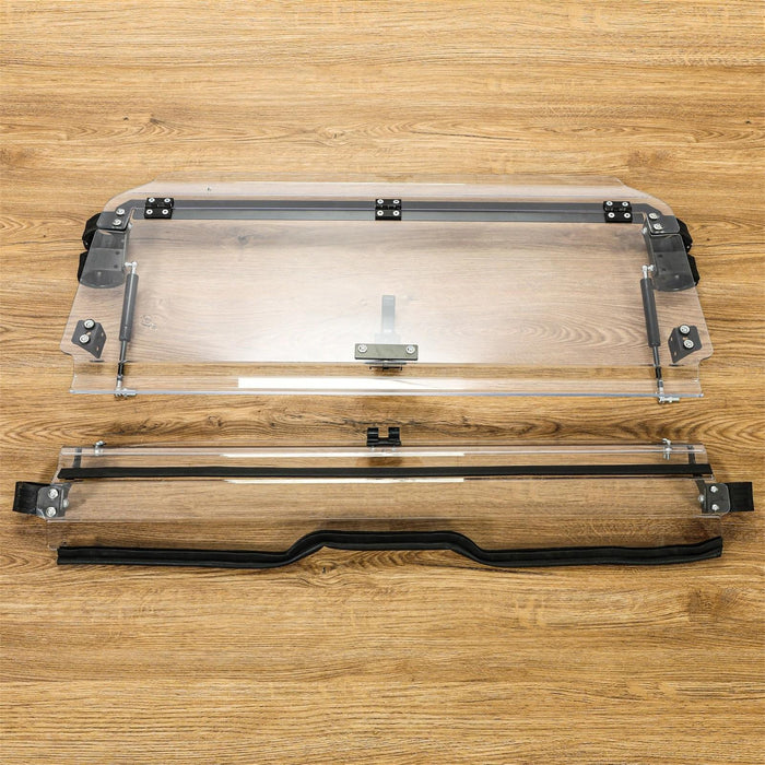 DURAFORCE Flip Windshield Scratch Resistant for 2019-2024 Honda Talon 1000R/X 1000X-4