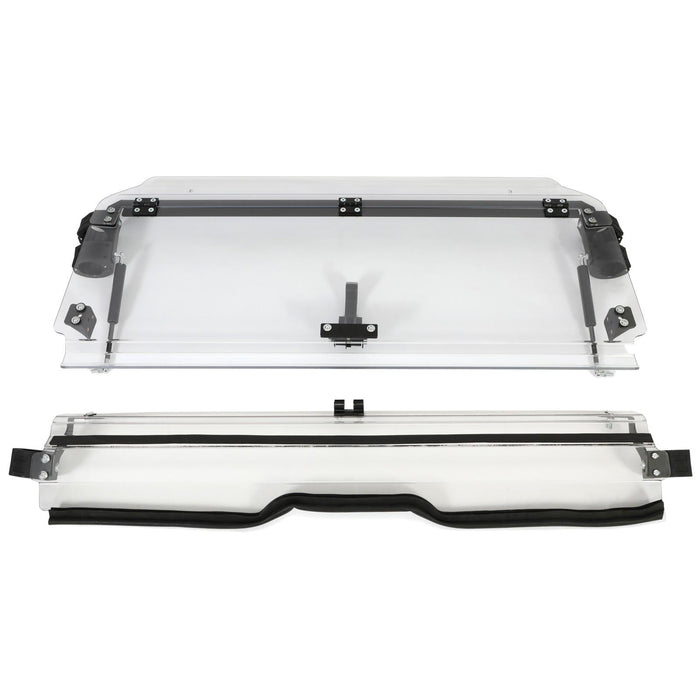 DURAFORCE Flip Windshield Scratch Resistant for 2019-2024 Honda Talon 1000R/X 1000X-4