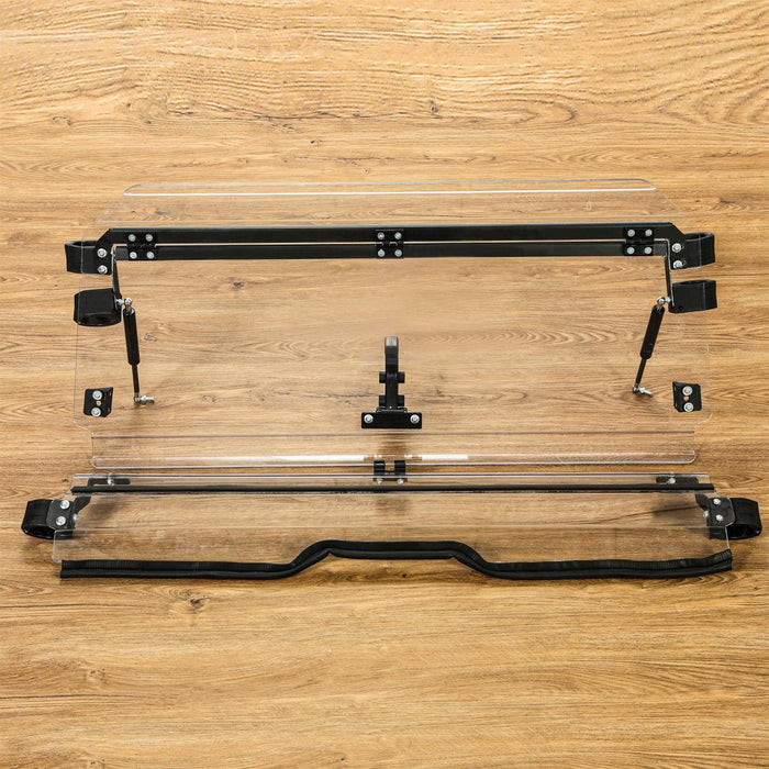 DURAFORCE Flip Windshield Scratch Resistant for 2019-2024 Honda Talon 1000R/X 1000X-4