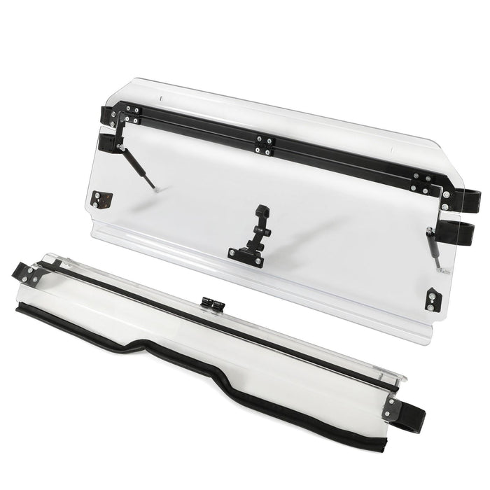 DURAFORCE Flip Windshield Scratch Resistant for 2019-2024 Honda Talon 1000R/X 1000X-4