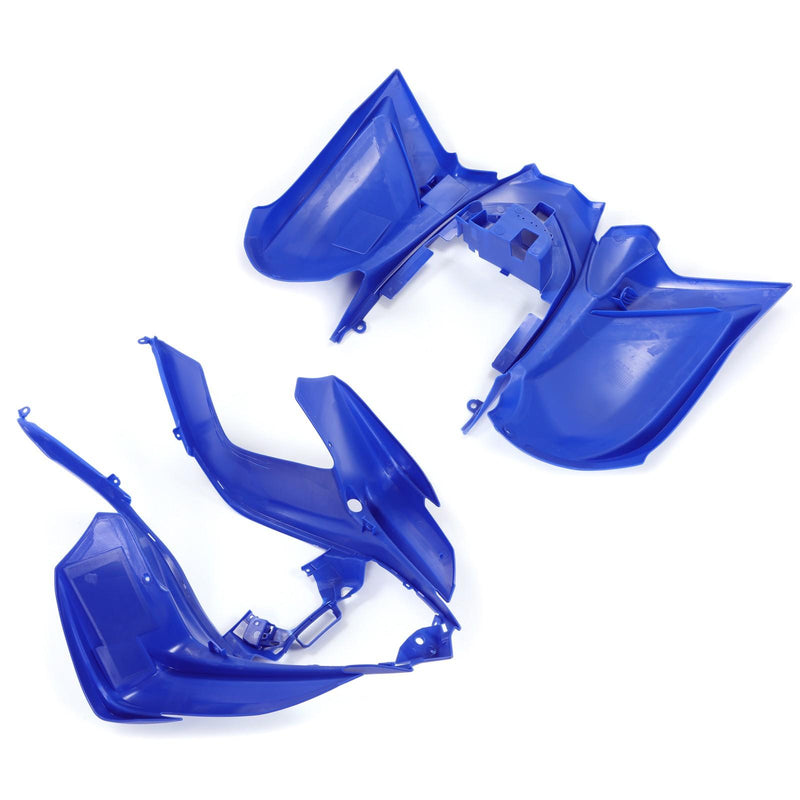 DURAFORCE For YAMAHA Raptor 700 2006-2025 Plastics Kit Bodywork Fenders BLUE Complete Set