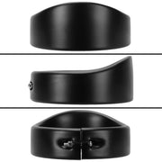 DURAFORCE 7" Headlight 4.5" Fog Lamp Visor Trim Ring Bezel For Harley Touring Softail