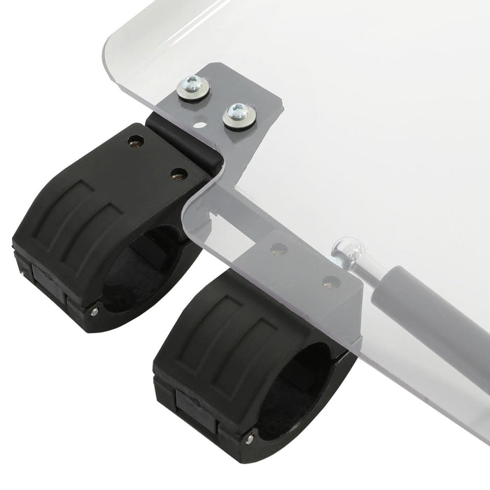 DURAFORCE Front Scratch Resistant Flip Windshield Clear For 2014-2025 Honda Pioneer 700 4