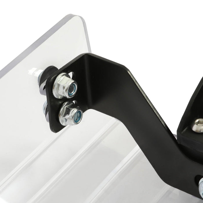 DURAFORCE Front Scratch Resistant Flip Windshield Clear For 2014-2025 Honda Pioneer 700 4