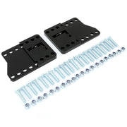 DURAFORCE Universal Black Snowplow Mount Drop Bracket Lift Level Kit Powder Coated Steel