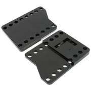 DURAFORCE Universal Black Snowplow Mount Drop Bracket Lift Level Kit Powder Coated Steel