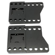 DURAFORCE Universal Black Snowplow Mount Drop Bracket Lift Level Kit Powder Coated Steel
