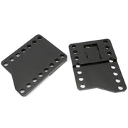DURAFORCE Universal Black Snowplow Mount Drop Bracket Lift Level Kit Powder Coated Steel