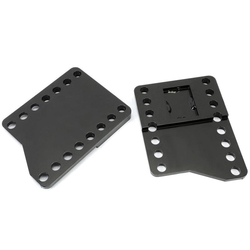 DURAFORCE Universal Black Snowplow Mount Drop Bracket Lift Level Kit Powder Coated Steel