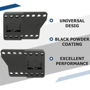 DURAFORCE Universal Black Snowplow Mount Drop Bracket Lift Level Kit Powder Coated Steel