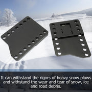 DURAFORCE Universal Black Snowplow Mount Drop Bracket Lift Level Kit Powder Coated Steel