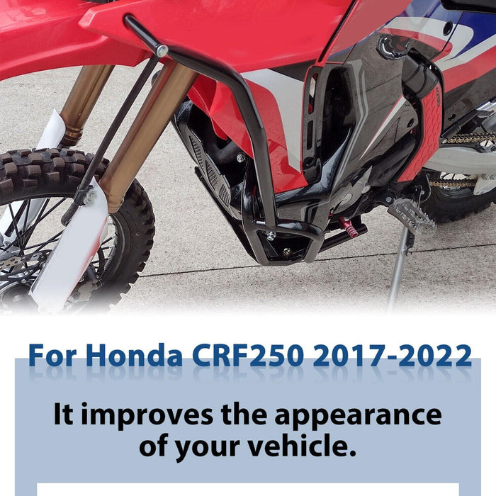 DURAFORCE For HONDA CRF250 Rally FULL CRASH BAR ENGINE GUARD Upper Lower Skid Plate 17-22