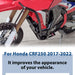 DURAFORCE For HONDA CRF250 Rally FULL CRASH BAR ENGINE GUARD Upper Lower Skid Plate 17-22