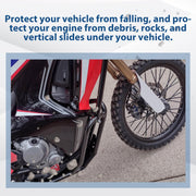 DURAFORCE For HONDA CRF250 Rally FULL CRASH BAR ENGINE GUARD Upper Lower Skid Plate 17-22