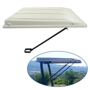 DURAFORCE Paintable Tractor Cab Top Canopy For John Deere Ztrak Mowers ROPS -White