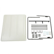 DURAFORCE Paintable Tractor Cab Top Canopy For John Deere Ztrak Mowers ROPS -White
