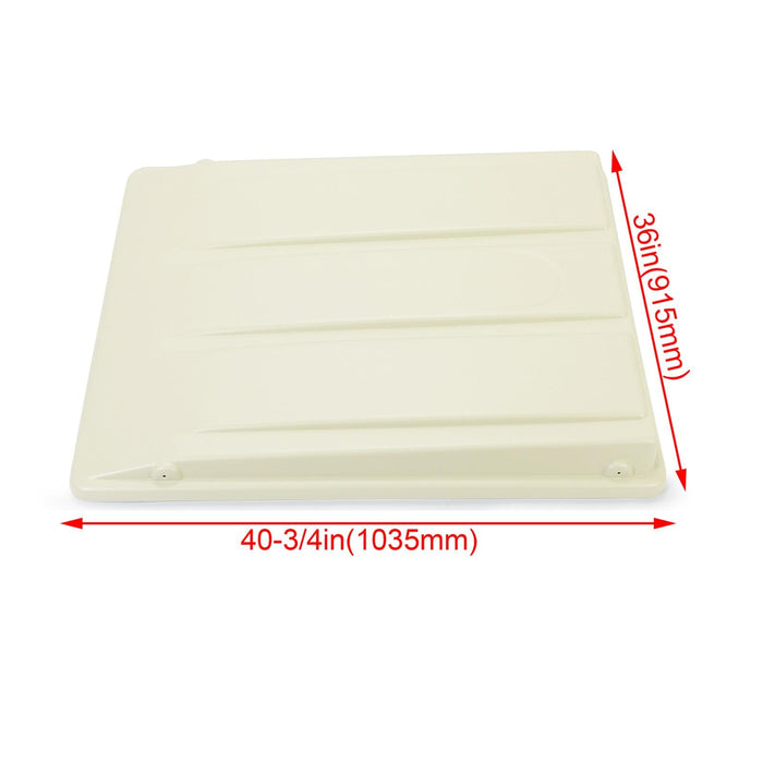 DURAFORCE Paintable Tractor Cab Top Canopy For John Deere Ztrak Mowers ROPS -White