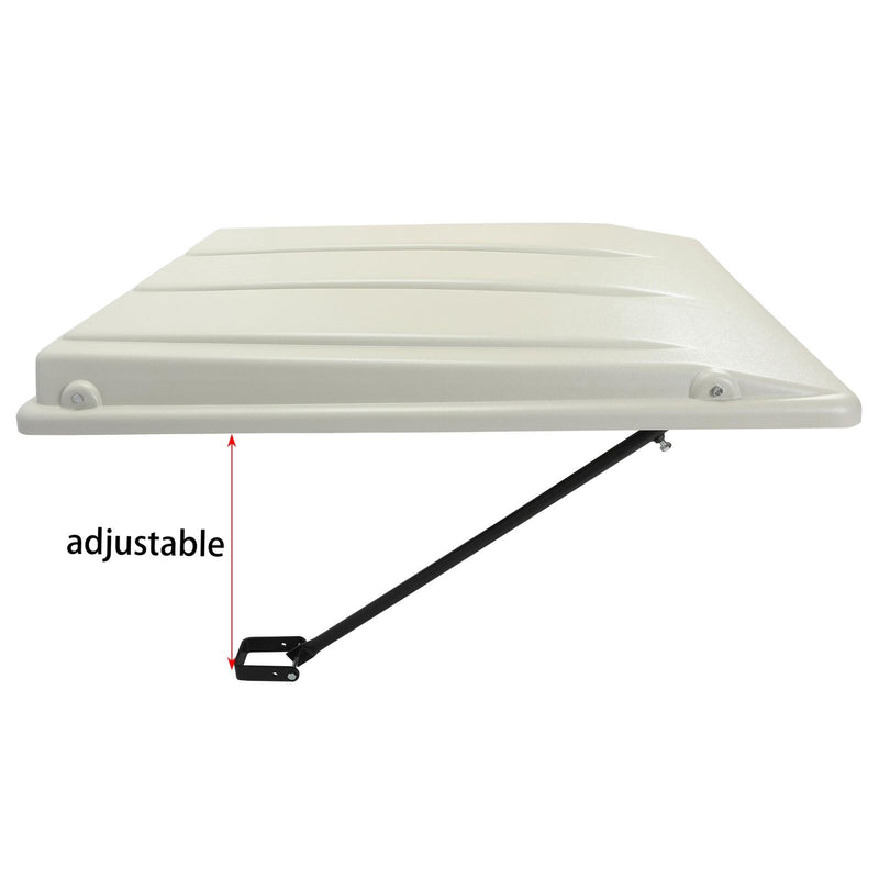 DURAFORCE Paintable Tractor Cab Top Canopy For John Deere Ztrak Mowers ROPS -White