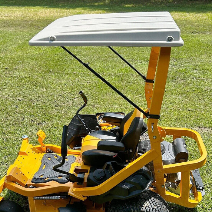 DURAFORCE Paintable Tractor Cab Top Canopy For John Deere Ztrak Mowers ROPS -White