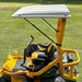 DURAFORCE Paintable Tractor Cab Top Canopy For John Deere Ztrak Mowers ROPS -White
