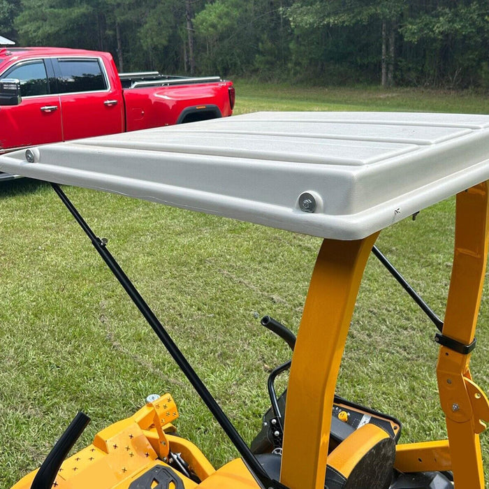 DURAFORCE Paintable Tractor Cab Top Canopy For John Deere Ztrak Mowers ROPS -White