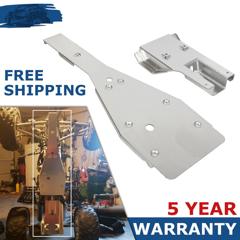 DURAFORCE For Yamaha Raptor 700 700R Full Chassis Glide Swing Arm Skid Plate Splash Guard